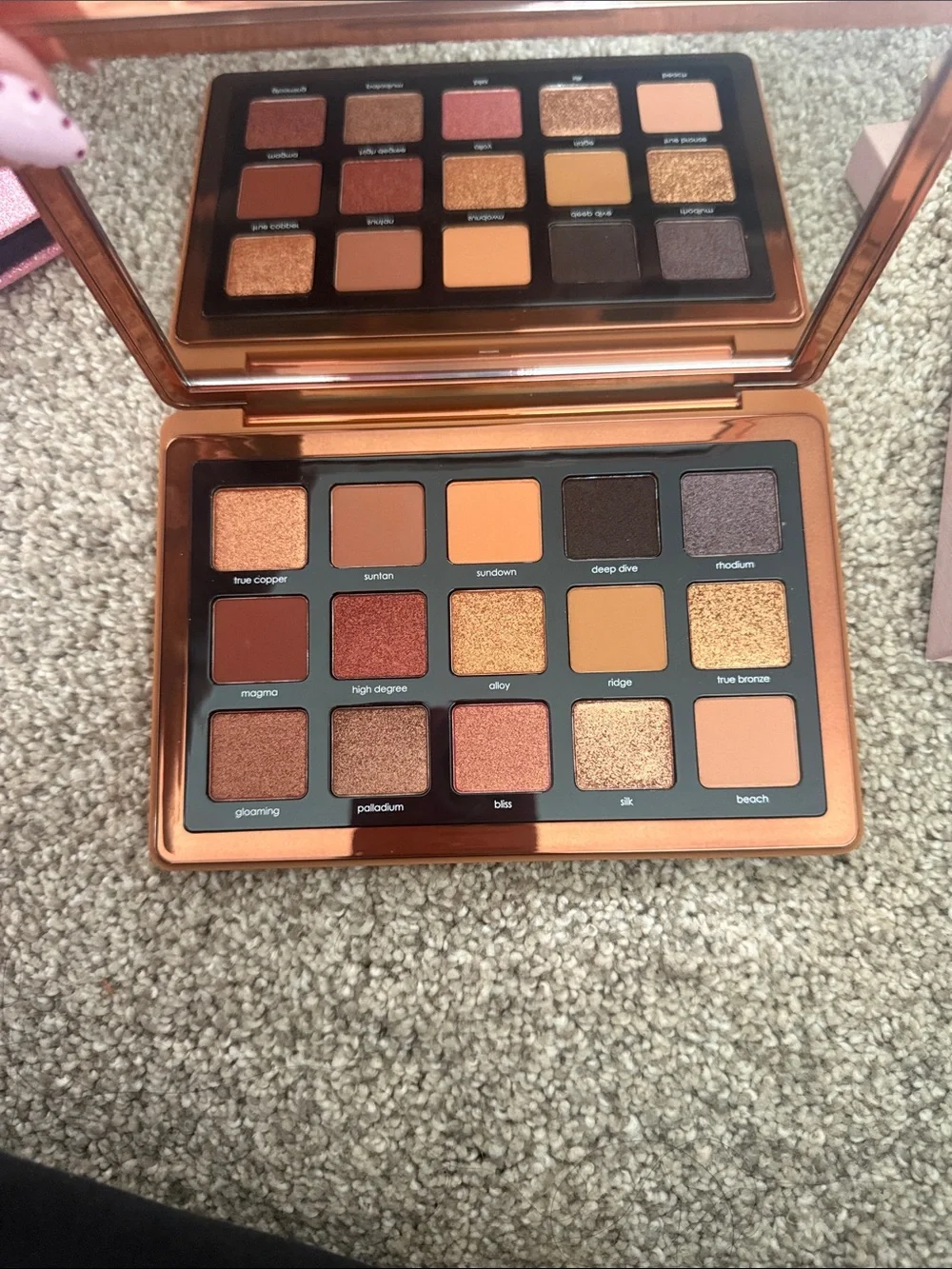 Natasha denona Eyeshadow Palette - Warm Copper & Gold Shades